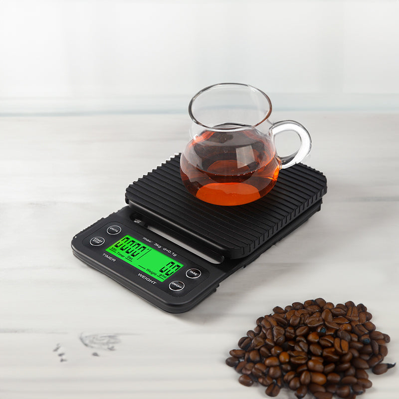 Precision Coffee Scale with Timer - Digital Kitchen Scale 5kg/0.1g Accuracy
