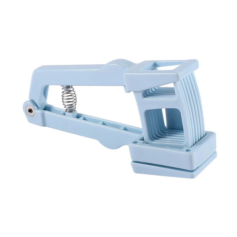Garlic Press and Slicer - Multi-Function Crusher and Chopper