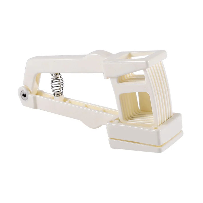 Garlic Press and Slicer - Multi-Function Crusher and Chopper